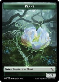 Plant Token - Murders at Karlov Manor - Magic: The Gathering card