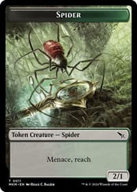 Spider Token - Murders at Karlov Manor - Magic: The Gathering card