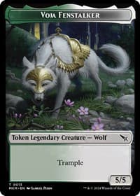 Voja Fenstalker Token - Murders at Karlov Manor - Magic: The Gathering card