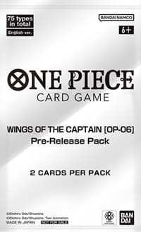 Wings of the Captain - Pre-Release Pack - Wings of the Captain Pre-Release Cards - One Piece Card Game card