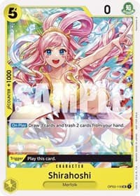 Shirahoshi (Tournament Pack Vol. 6) - One Piece Promotion Cards - One Piece Card Game card