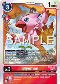 Biyomon - Exceed Apocalypse - Digimon Card Game card