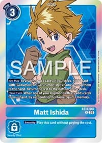 Matt Ishida - Exceed Apocalypse - Digimon Card Game card