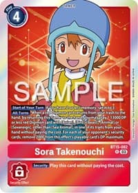 Sora Takenouchi - Exceed Apocalypse - Digimon Card Game card