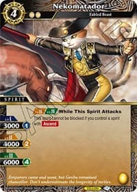Nekomatador (Tournament Pack Vol. 4) - Launch & Event Promos - Battle Spirits Saga card