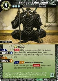 Shinobi Sage Udoh (Tournament Pack Vol. 4) - Launch & Event Promos - Battle Spirits Saga card