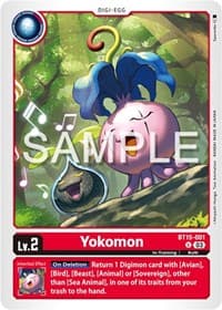 Yokomon - Exceed Apocalypse - Digimon Card Game card