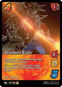 Desperate Slash - Yu Yu Hakusho: Dark Tournament - UniVersus card