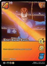 Spirit Sword Swipe - Yu Yu Hakusho: Dark Tournament - UniVersus card