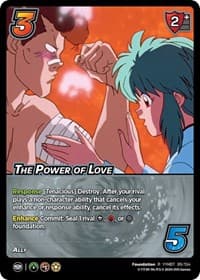 The Power of Love - Yu Yu Hakusho: Dark Tournament - UniVersus card
