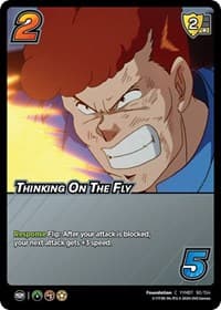 Thinking On The Fly - Yu Yu Hakusho: Dark Tournament - UniVersus card