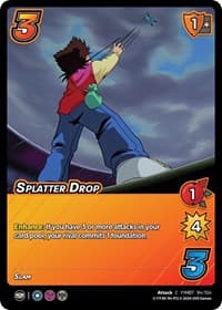 Splatter Drop - Yu Yu Hakusho: Dark Tournament - UniVersus card