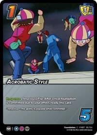 Acrobatic Style - Yu Yu Hakusho: Dark Tournament - UniVersus card