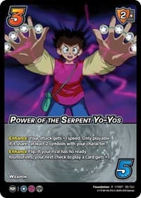 Power of the Serpent Yo-Yos - Yu Yu Hakusho: Dark Tournament - UniVersus card