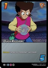 Quick Recovery - Yu Yu Hakusho: Dark Tournament - UniVersus card