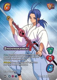 Shishiwakamaru - Yu Yu Hakusho: Dark Tournament - UniVersus card