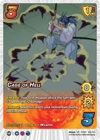 Cage of Hell - Yu Yu Hakusho: Dark Tournament - UniVersus card