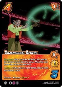 Dimensional Sphere - Yu Yu Hakusho: Dark Tournament - UniVersus card