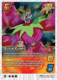 Suzuki Flurry - Yu Yu Hakusho: Dark Tournament - UniVersus card
