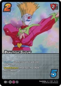 Beautiful Suzuki - Yu Yu Hakusho: Dark Tournament - UniVersus card