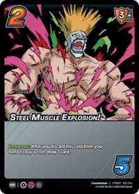 Steel Muscle Explosion! - Yu Yu Hakusho: Dark Tournament - UniVersus card