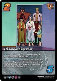 Uraotogi Expertise - Yu Yu Hakusho: Dark Tournament - UniVersus card