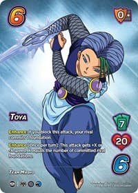 Toya - Yu Yu Hakusho: Dark Tournament - UniVersus card