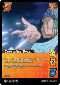 Cursed Ice Breath - Yu Yu Hakusho: Dark Tournament - UniVersus card