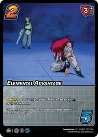 Elemental Advantage - Yu Yu Hakusho: Dark Tournament - UniVersus card