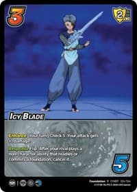 Icy Blade - Yu Yu Hakusho: Dark Tournament - UniVersus card