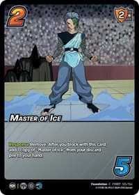Master of Ice - Yu Yu Hakusho: Dark Tournament - UniVersus card