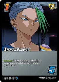 Shinobi Prodigy - Yu Yu Hakusho: Dark Tournament - UniVersus card