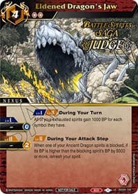 Eldened Dragon's Jaw (Judge Pack Vol. 4) - Launch & Event Promos - Battle Spirits Saga card