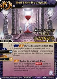 Red Sand Hourglass (Judge Pack 2024 Vol. 1) - Launch & Event Promos - Battle Spirits Saga card