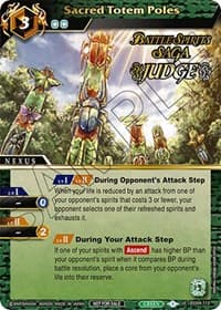 Sacred Totem Poles (Judge Pack 2024 Vol. 1) - Launch & Event Promos - Battle Spirits Saga card