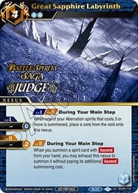 Great Sapphire Labyrinth (Judge Pack 2024 Vol. 1) - Launch & Event Promos - Battle Spirits Saga card