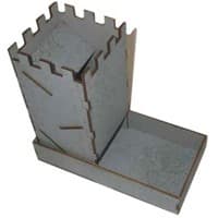Dice Tower: Stone Finish - Blue Panther - Boardgames card