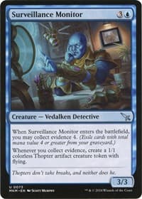 Surveillance Monitor (b) - Murders at Karlov Manor - Magic: The Gathering card