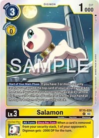Salamon - Exceed Apocalypse - Digimon Card Game card