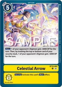 Celestial Arrow - Exceed Apocalypse - Digimon Card Game card