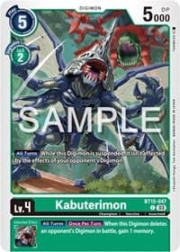 Kabuterimon - Exceed Apocalypse - Digimon Card Game card