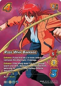 Rose Whip Barrage (Alternate Art) - Yu Yu Hakusho: Dark Tournament - UniVersus card