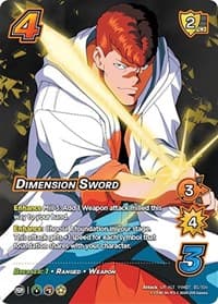 Dimension Sword (Alternate Art) - Yu Yu Hakusho: Dark Tournament - UniVersus card