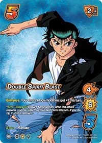 Double Spirit Blast (Alternate Art) - Yu Yu Hakusho: Dark Tournament - UniVersus card
