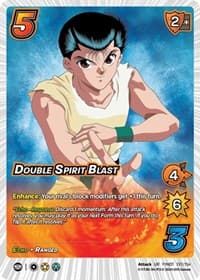 Double Spirit Blast - Yu Yu Hakusho: Dark Tournament - UniVersus card
