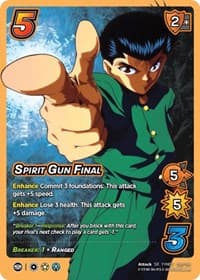 Spirit Gun Final - Yu Yu Hakusho: Dark Tournament - UniVersus card
