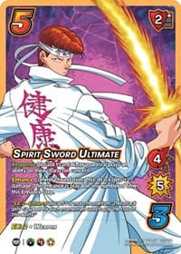 Spirit Sword Ultimate - Yu Yu Hakusho: Dark Tournament - UniVersus card