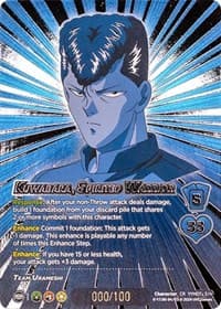 Kuwabara, Spirited Warrior (Serial Numbered) - Yu Yu Hakusho: Dark Tournament - UniVersus card