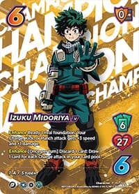 Izuku Midoriya (Hero League Championship 2023 - Champion) - UniVersus: My Hero Academia Promo Cards - UniVersus card