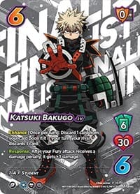 Katsuki Bakugo (Hero League Championship 2023 - Finalist) - UniVersus: My Hero Academia Promo Cards - UniVersus card